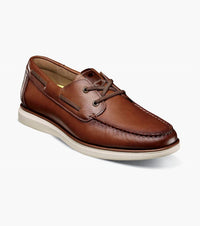Florsheim - Men's Tropics Elastic Lace Moc Toe Boat Shoe