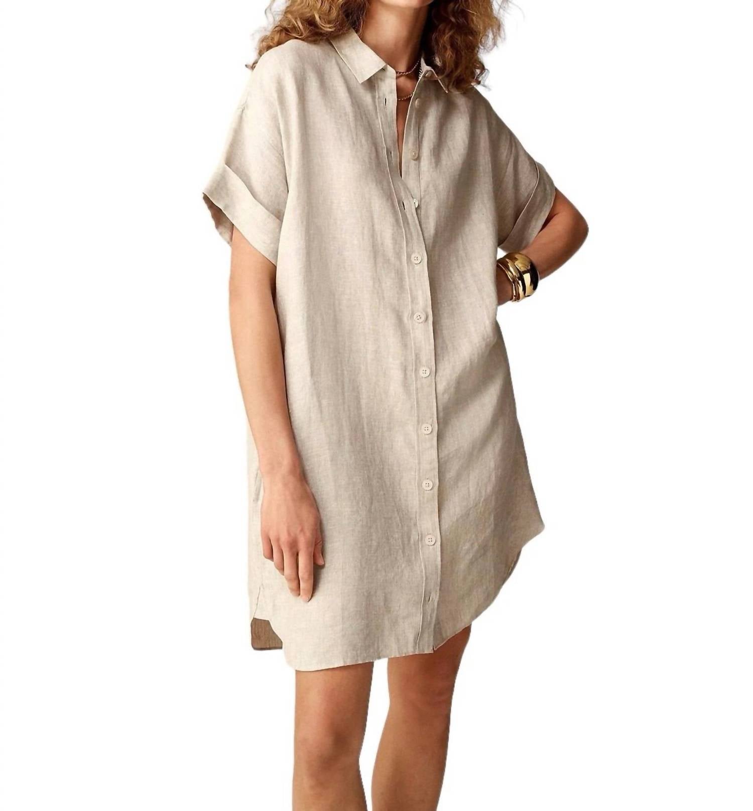 J.Crew - Capitaine Shirtdress In Linen