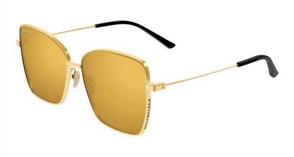 Balenciaga - Women's Bb0196sa-002 60 Metal Sunglass