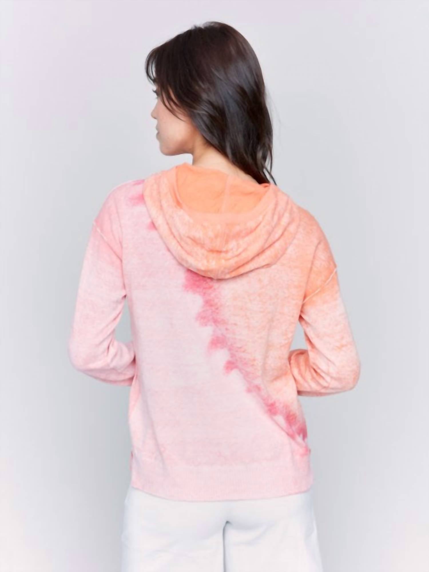 Charlie B - Reverse Print Hoodie Sweater
