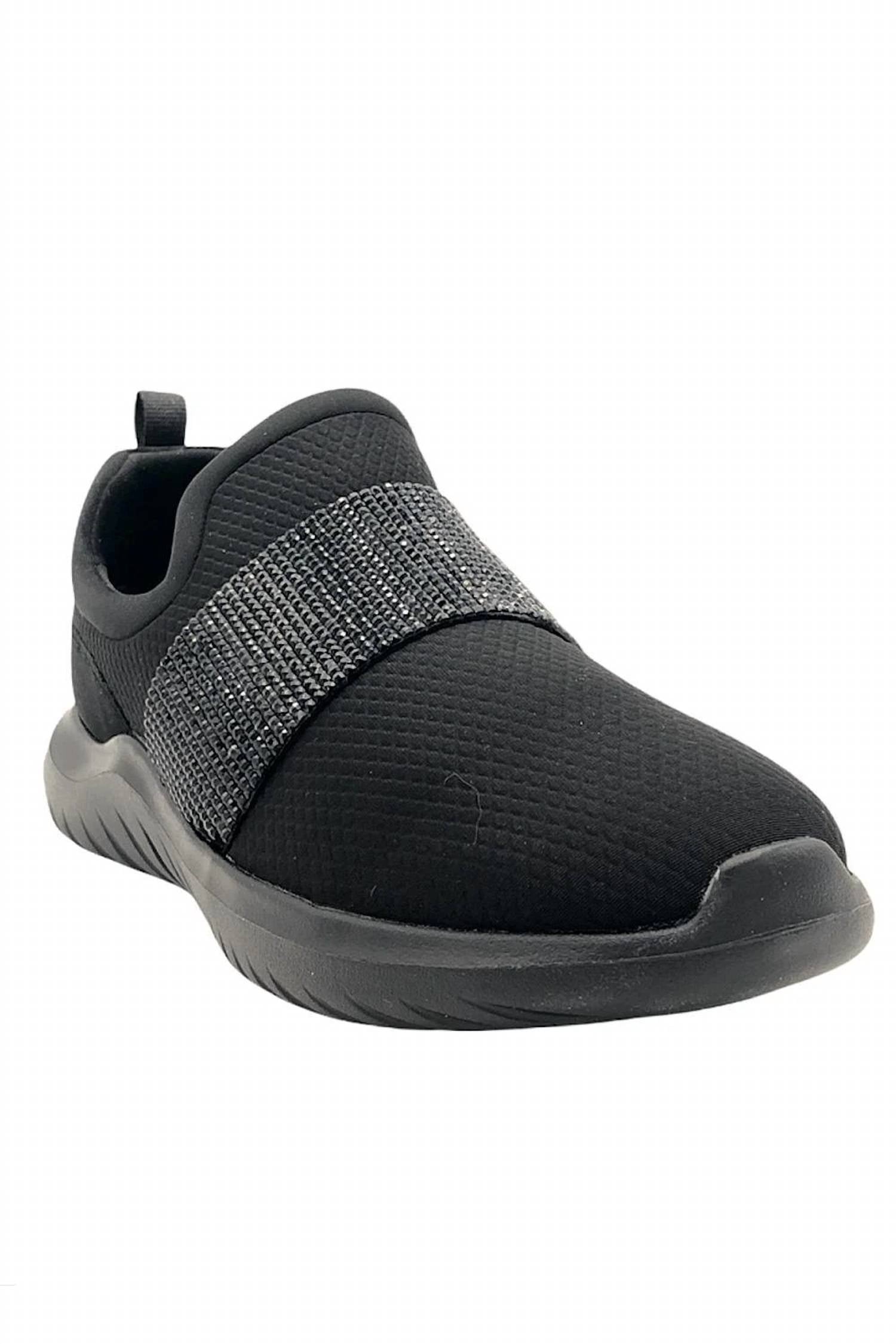 Clarks Women's Nova Way Sneaker in black black - women's sneaker - detail view