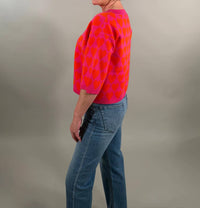 Ivy Jane - Bold Heart-print Cardigan