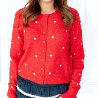 Staccato - Heartfelt Button-Front Cardigan