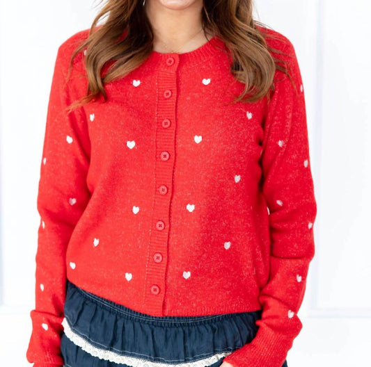 Staccato - Heartfelt Button-Front Cardigan