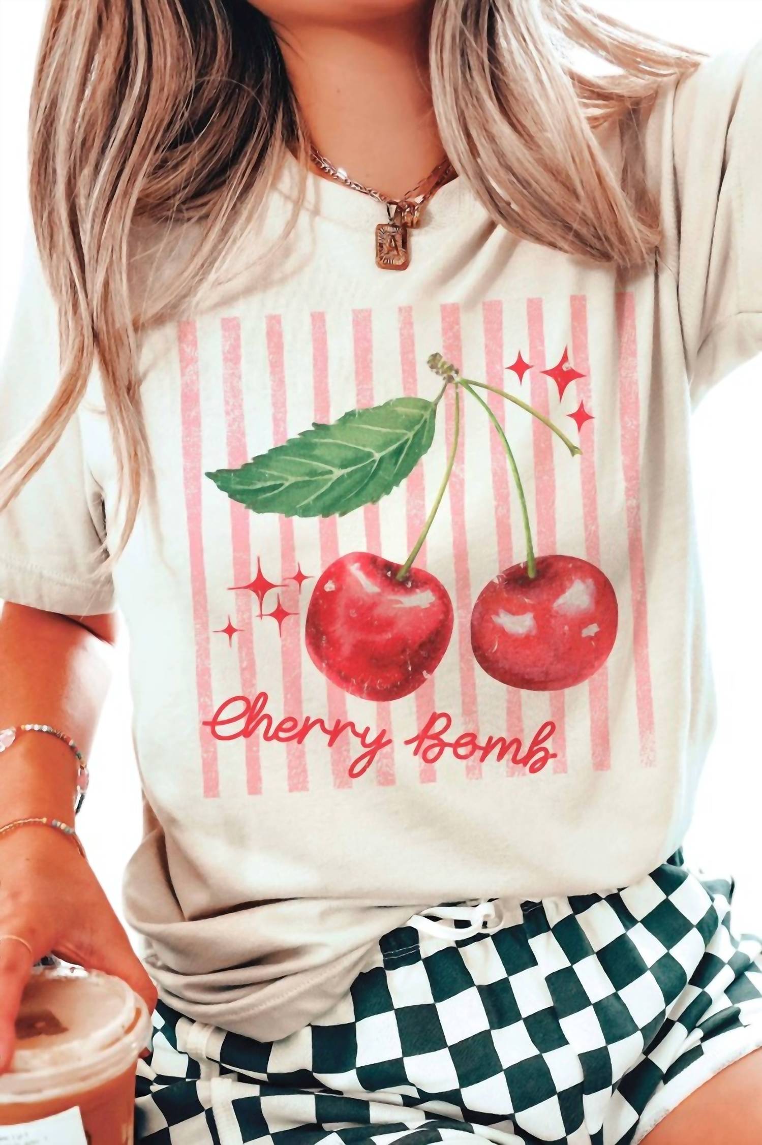 A.Blush - Cherry Bomb Graphic Tee