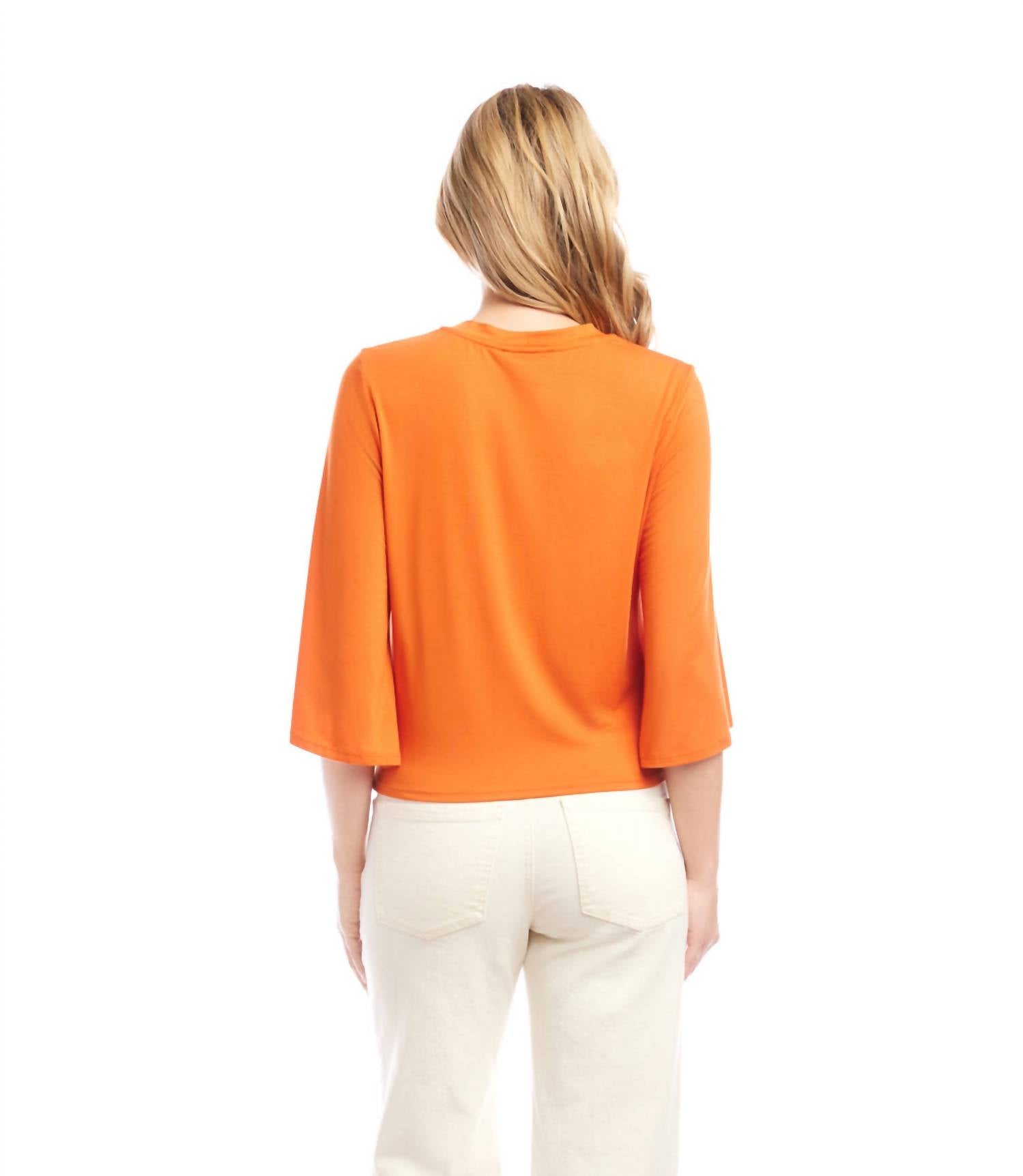 Karen Kane - Drape Front Top