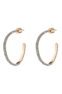Demarson - Women's Mini Pave Calypso Hoop