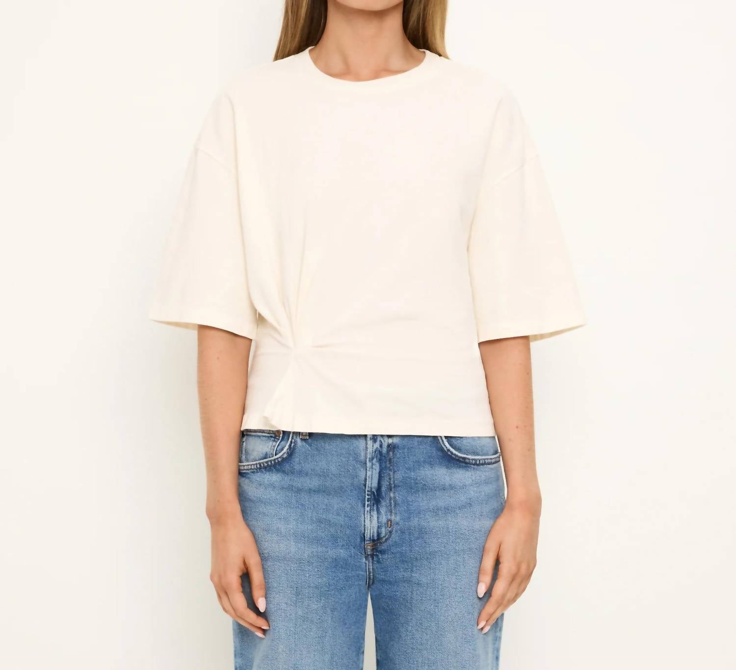 Michael Stars - Zinnia Side Pleated Tee
