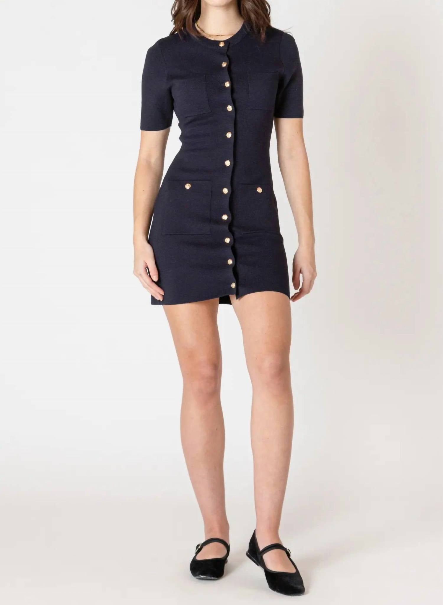 Dex Clothing - Detail Sweater Dress