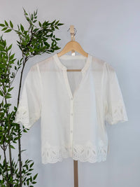 Dex Clothing - Women's Bloom Eyelet Blouse