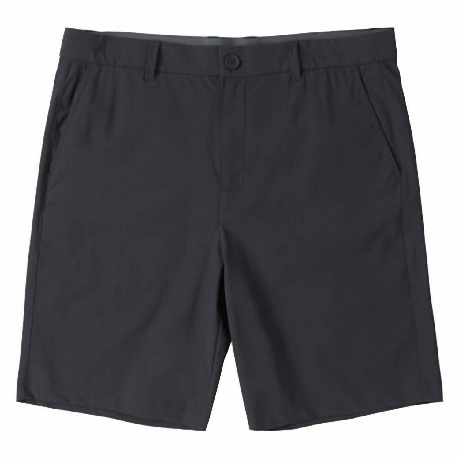 SAXX Caddie Golf Short 8in in faded black - men's shorts - alternate view