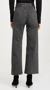 Pistola - Penny Crop High Rise Wide Leg Jeans