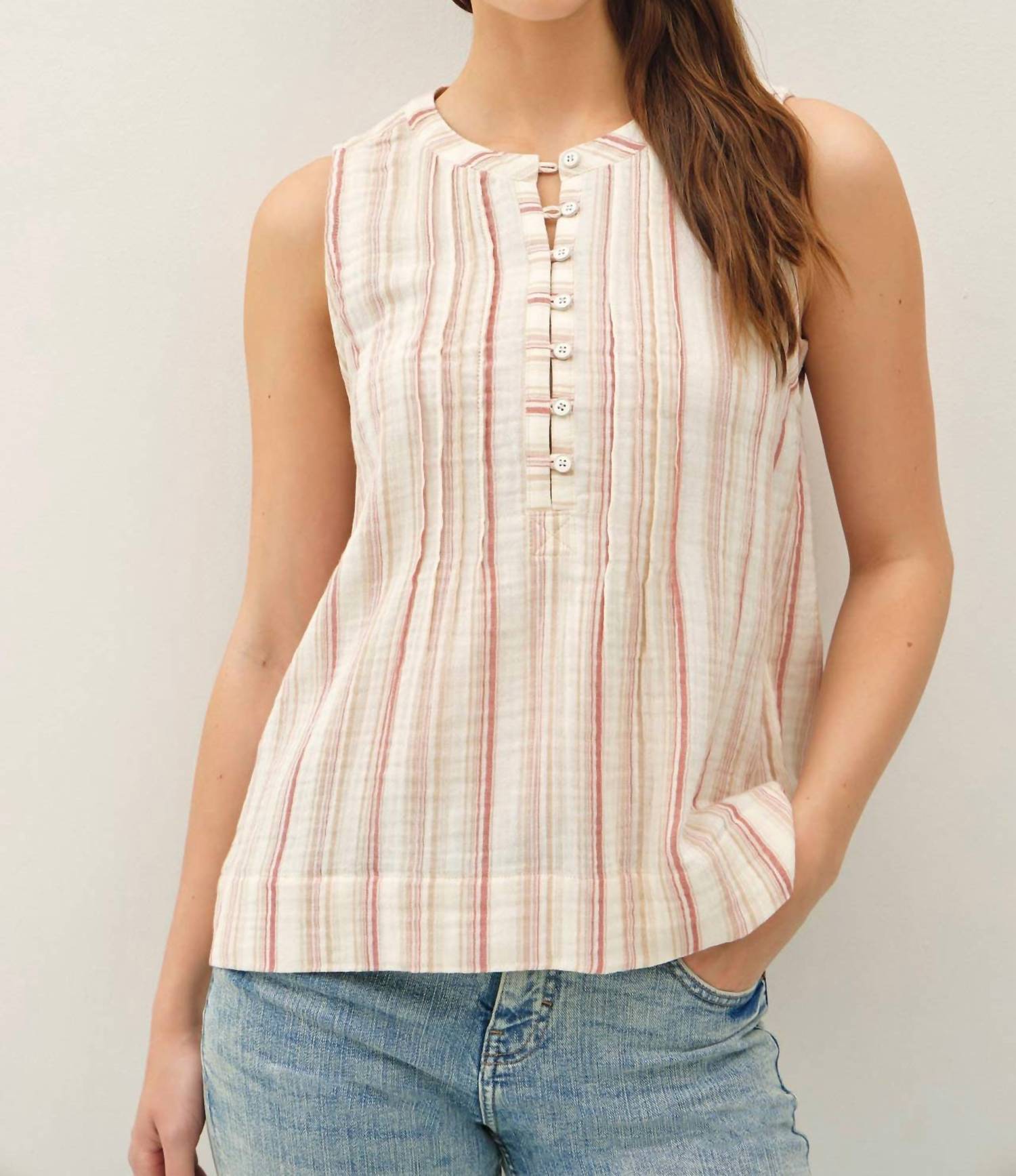 Be Cool - Britta Stripe Top