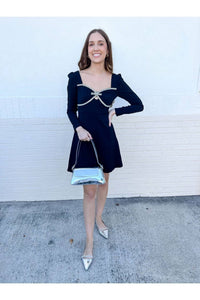 Moon River - Flare Mini Dress