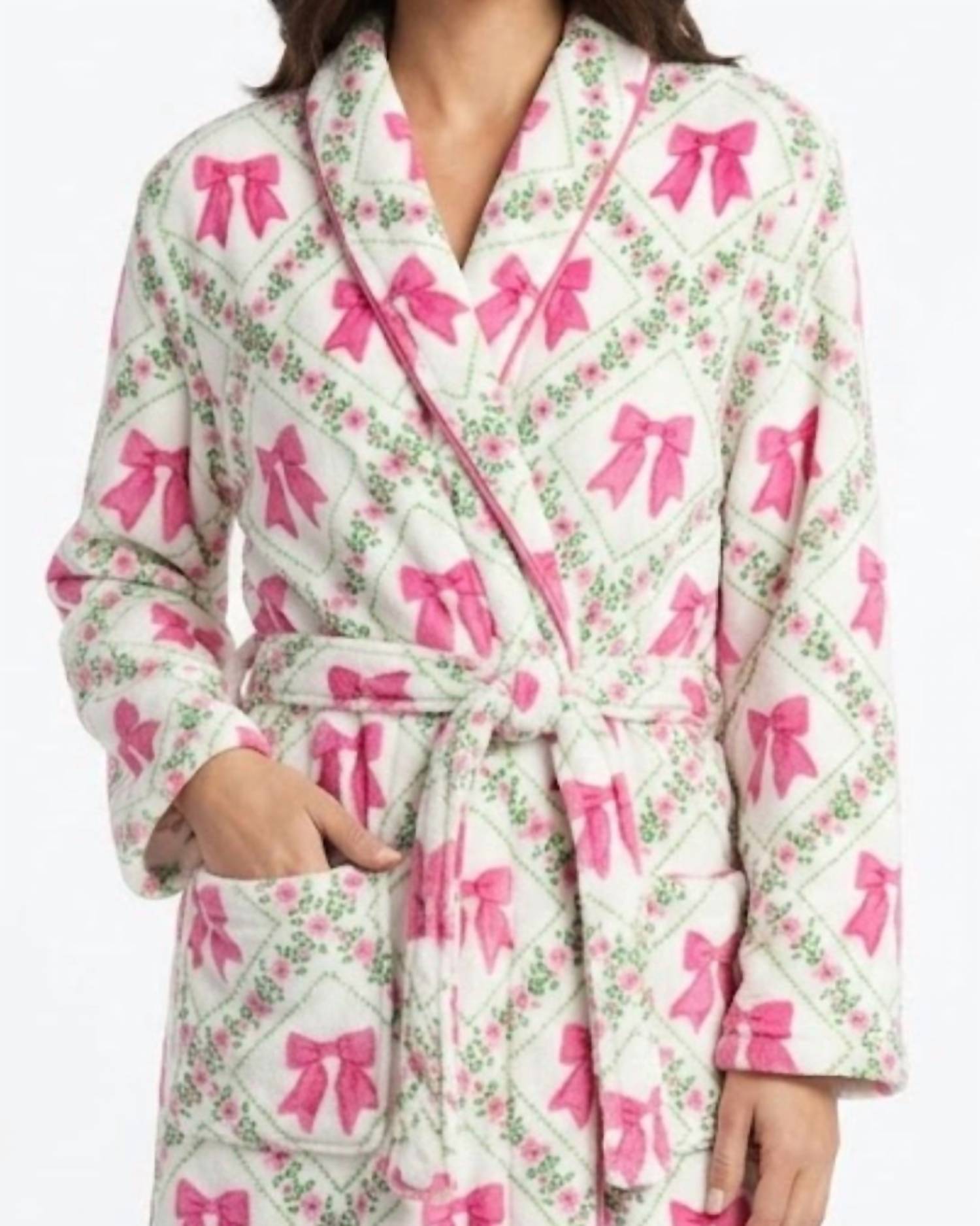 Jess Lea - Pretty Lattice Bow Robe