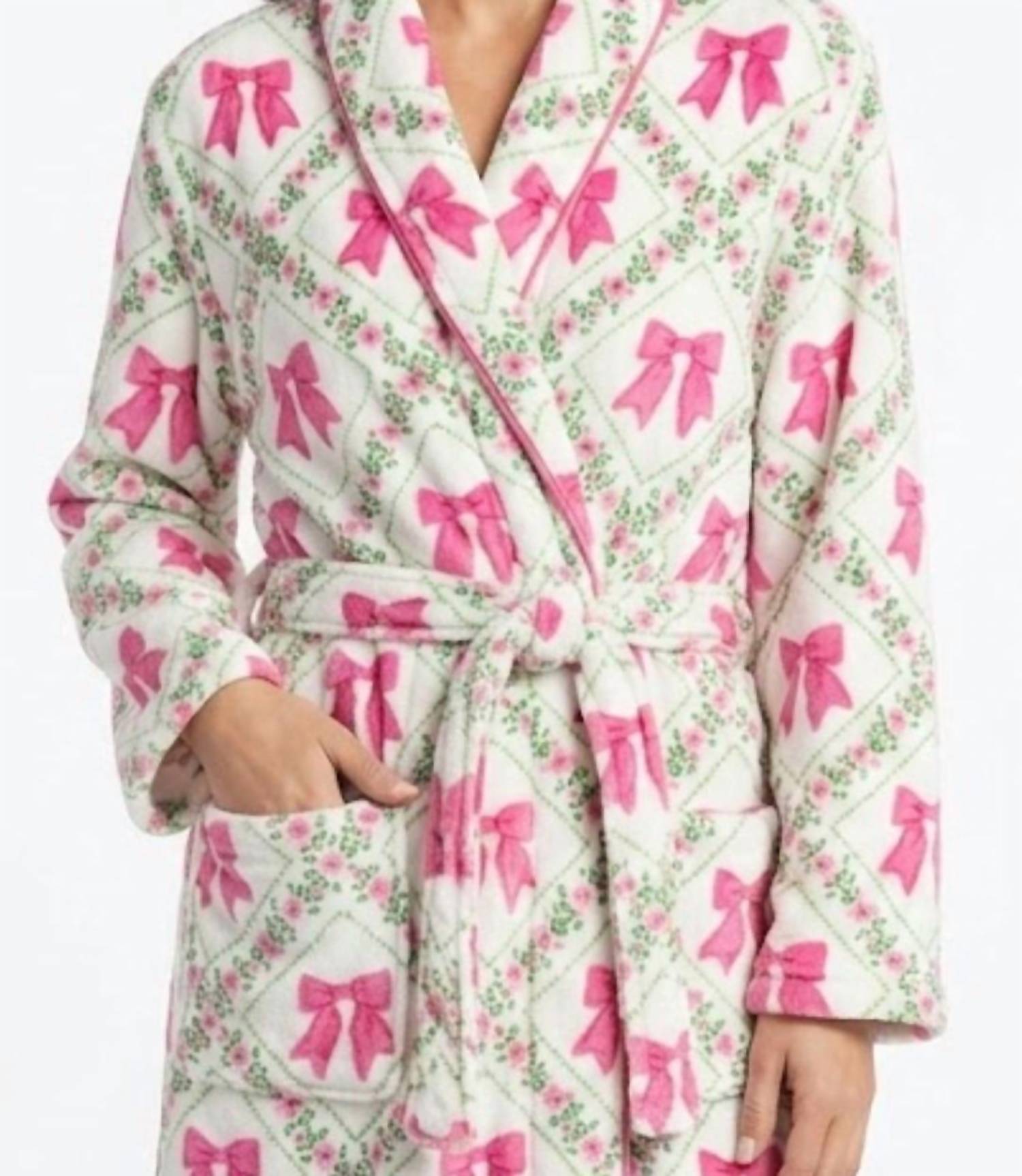 Jess Lea - Pretty Lattice Bow Robe