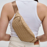 Sol And Selene - Women's Aim High Woven Neoprene Belt Bag