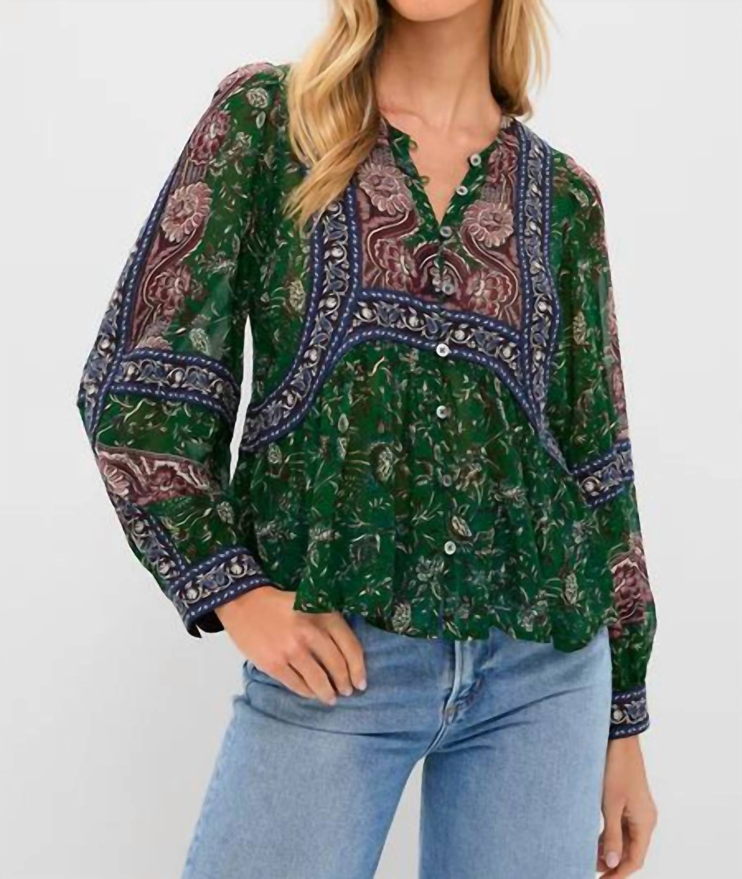 Sea - Melba Print Top