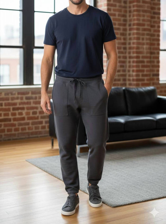 Save Khaki United - Organic Heather Fleece Utility Pants