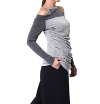 Metamorfosi - Open Shoulders Long Sleeve Top