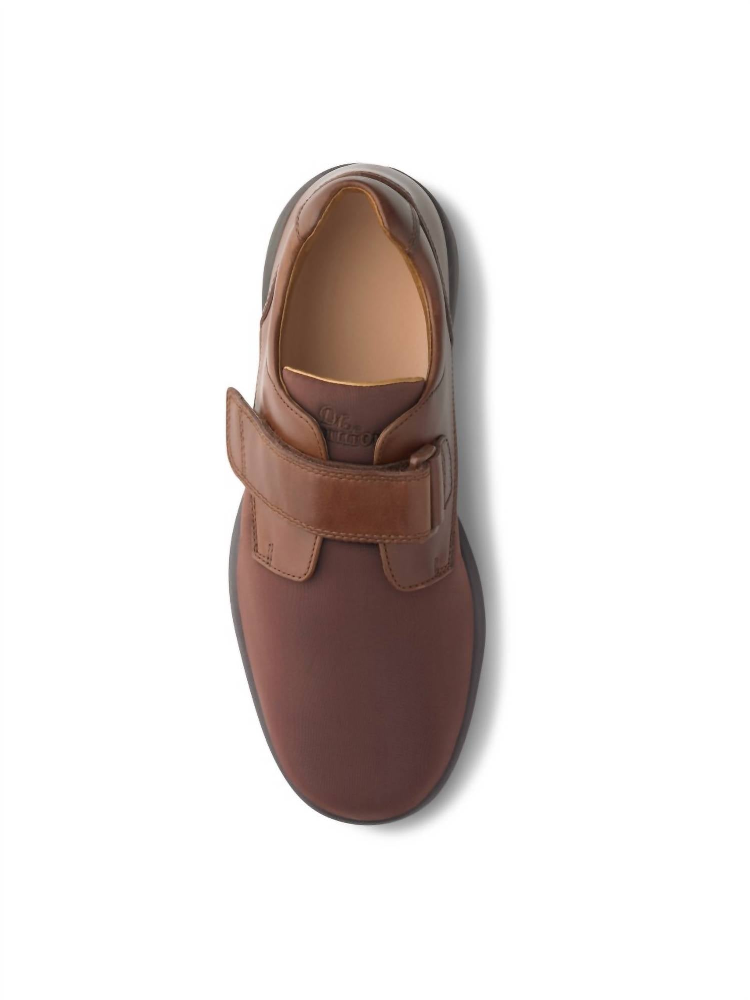 Dr. Comfort Shoes Men's Brian Casual Diabetic Shoes in acorn - men's loafer - view 6