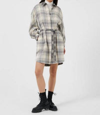 French Connection - Arla Flannel Shirt Dress