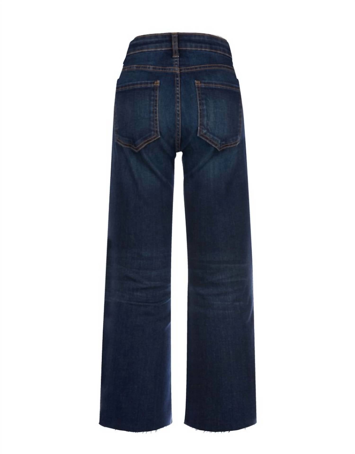 Edyson - Vincent Mid Rise Wide Leg Jeans