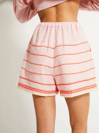 Lemlem - Safia Tie Waist Short