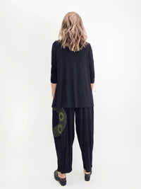 Ic Collection - Half Moon Long Sleeve Top