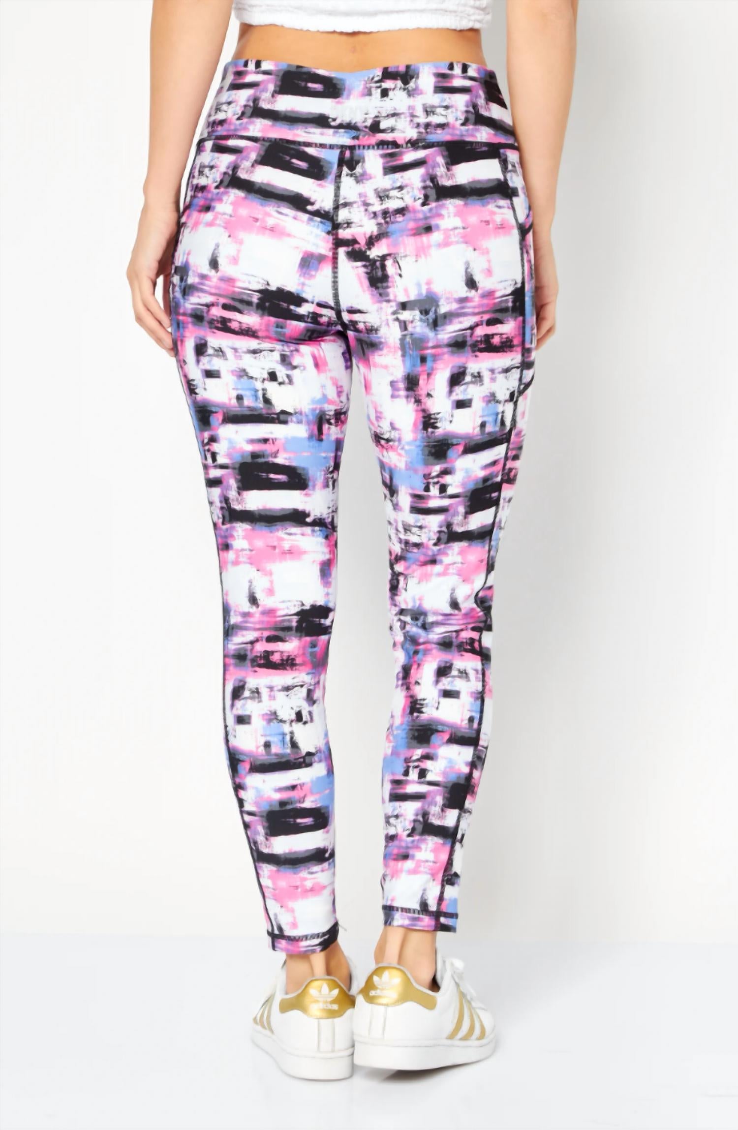 Dkny - Printed High-waist 7/8 Legging