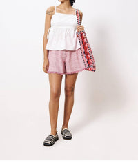 Frnch - Annais Textured Spaghetti Strap Top