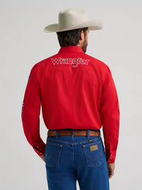 Wrangler - American Flag Logo Shirt