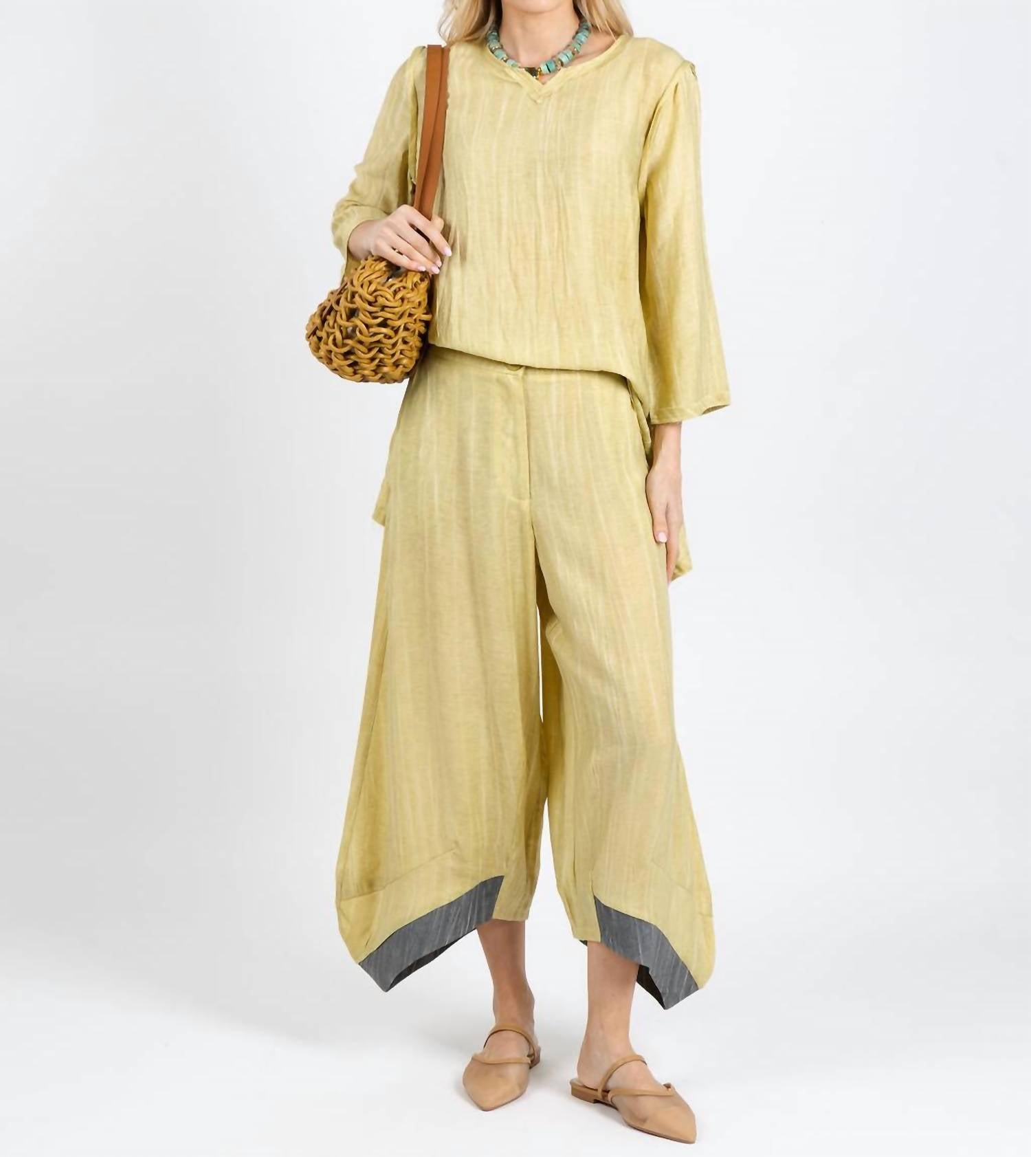 Ozai N Ku - Aida V-neck Tunic