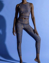 Playground - Women's Rare Earth Print High Rise Legging