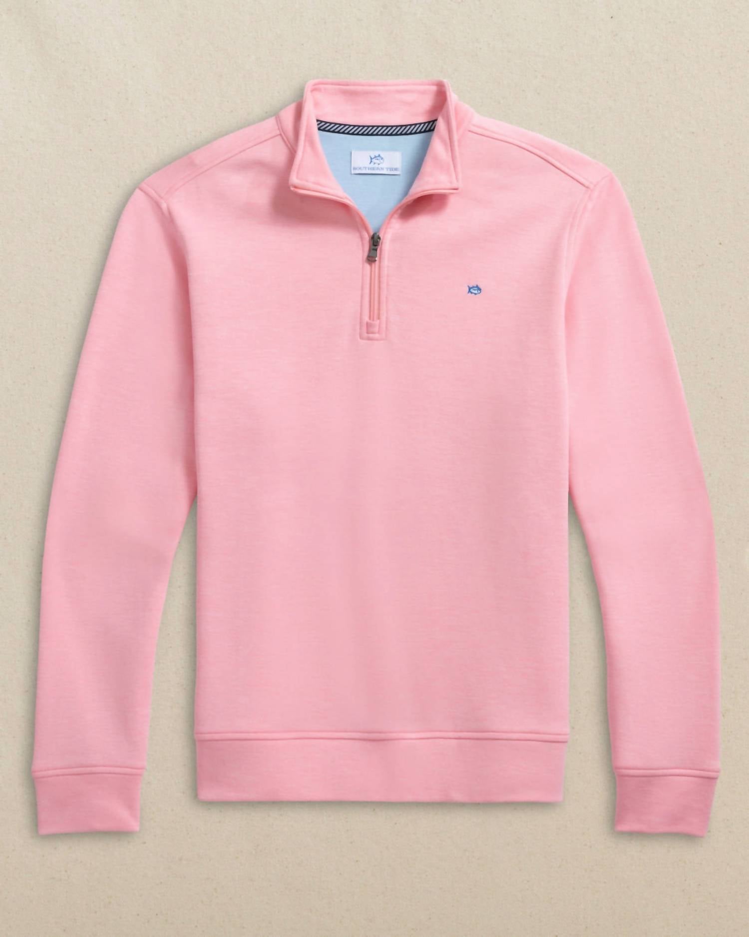 Southern Tide - Men's Sandy Cove Pique Quarter Zip Pullover