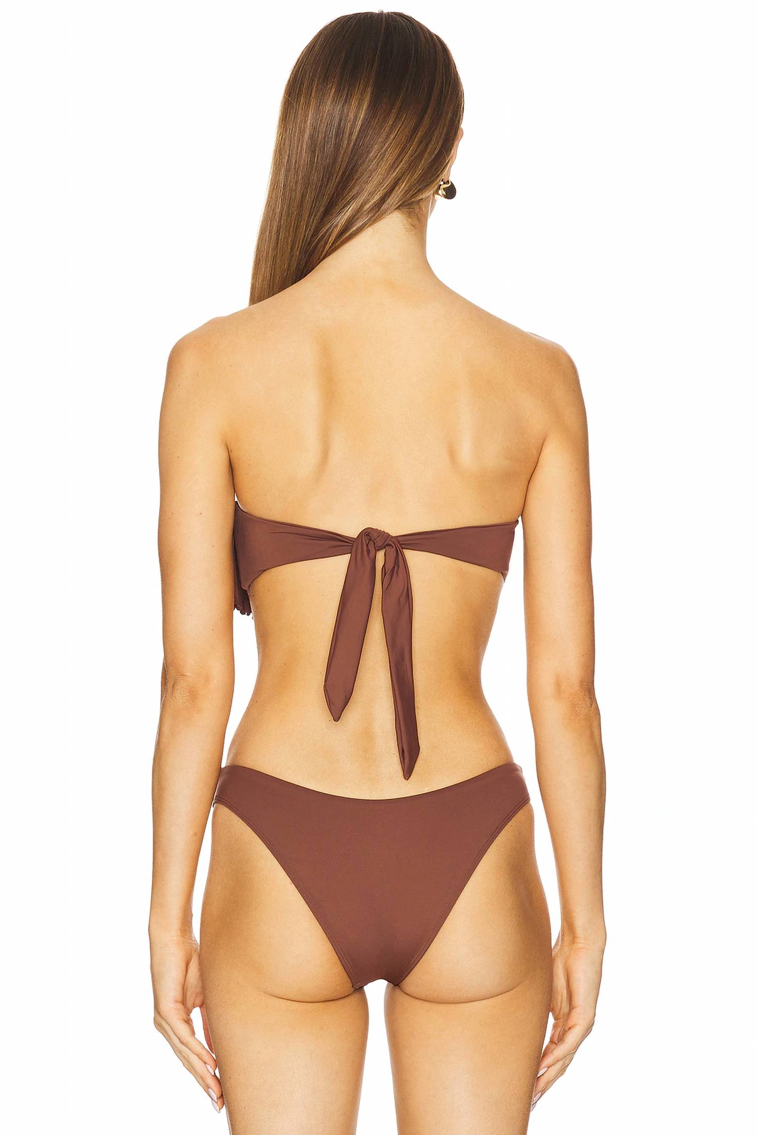 L*Space - Dixie Strapless Fringe Bikini Top
