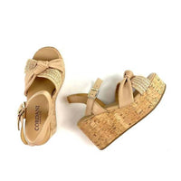 CORDANI Women's Kaylin Sandal in napa natural - women's shoe - view 4