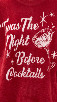 Show Me Your Mumu Twas the Night Knit Sweater in red - women's sweater - view 4