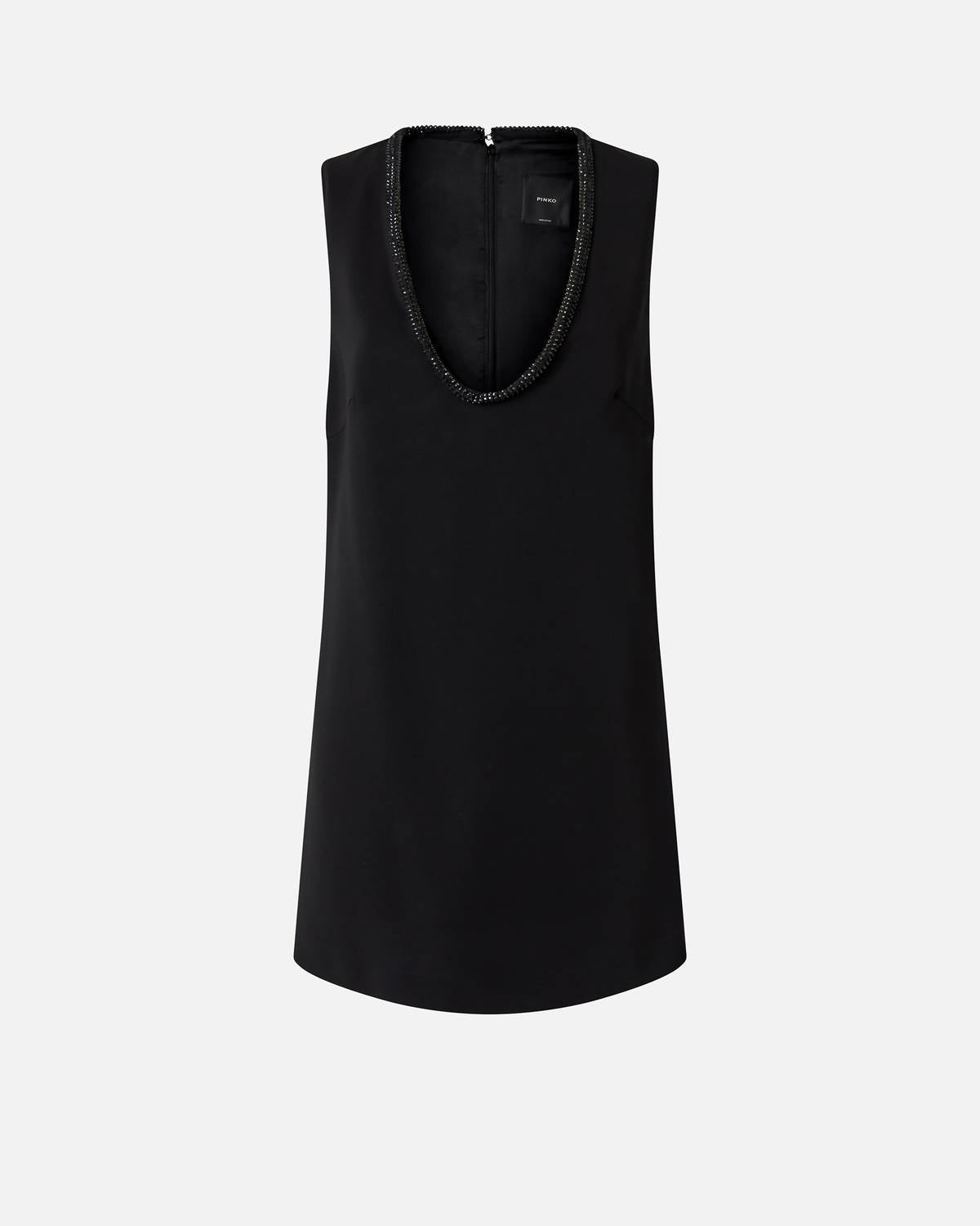 Pinko - Jewel Neck Mini Dress