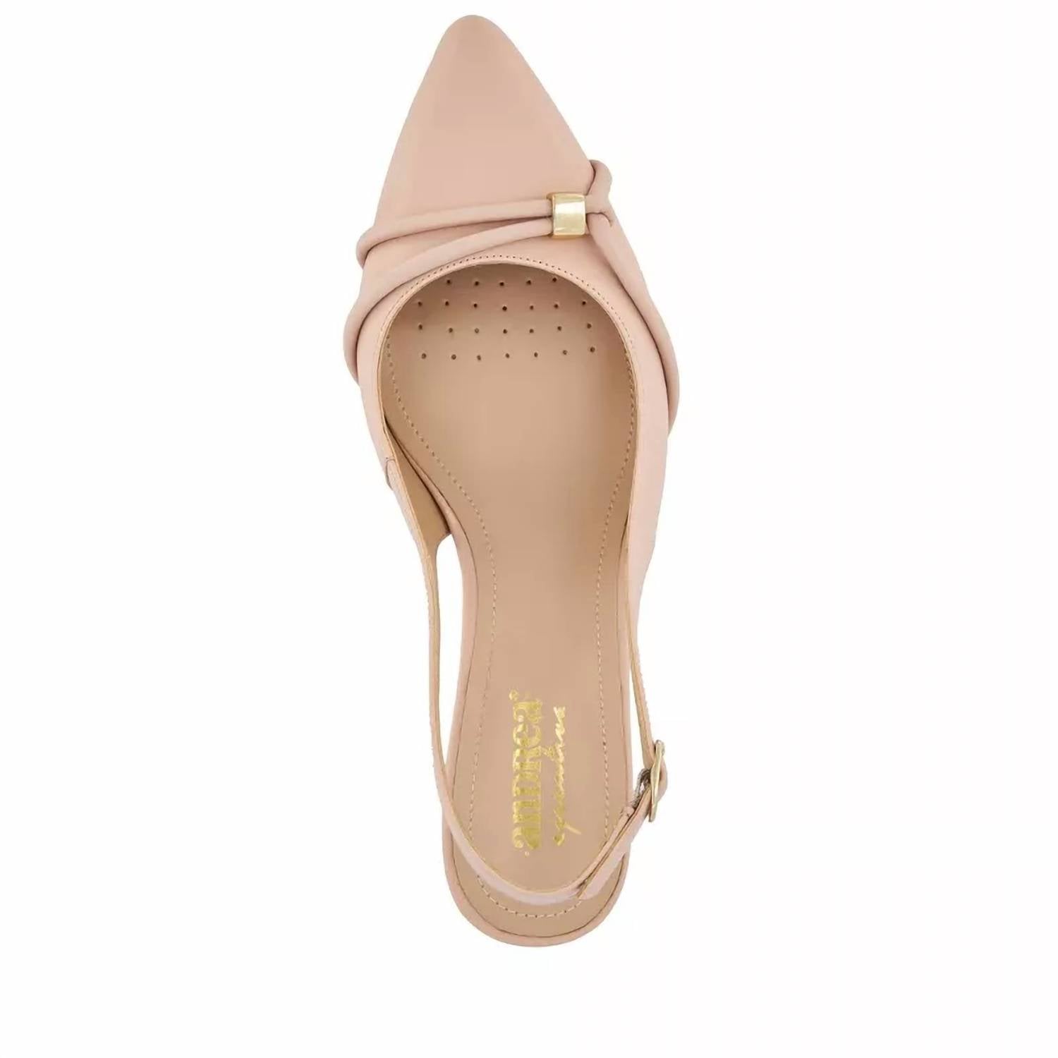 Andrea - Women's Slingback Low Heel Pumps
