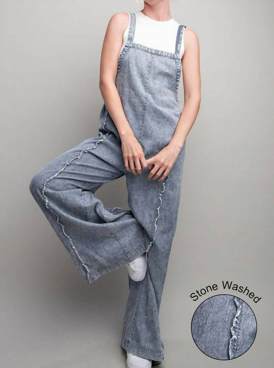 Ee:Some - Pinstripe Jumpsuit