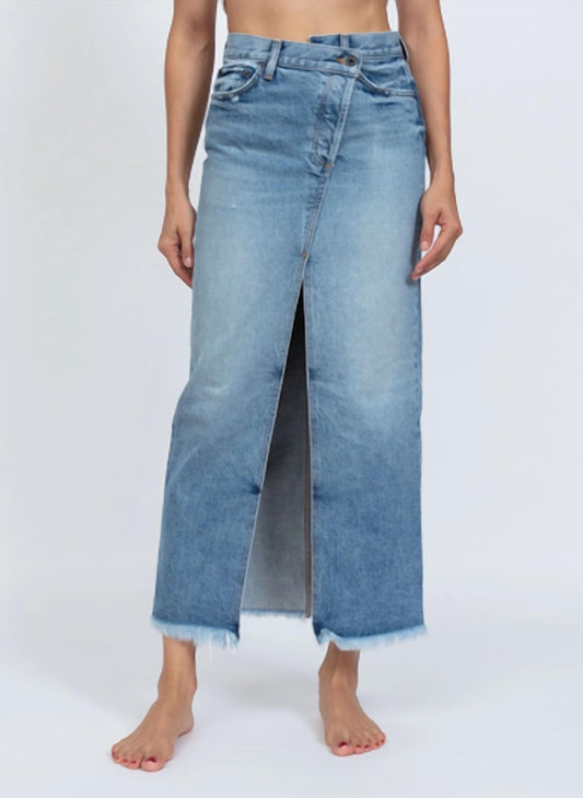 Askk Ny - Denim Maxi Skirt