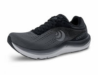 Topo Athletic Women's Magnifly 5 Road Running Shoes in charcoal black - women's shoe - detail view