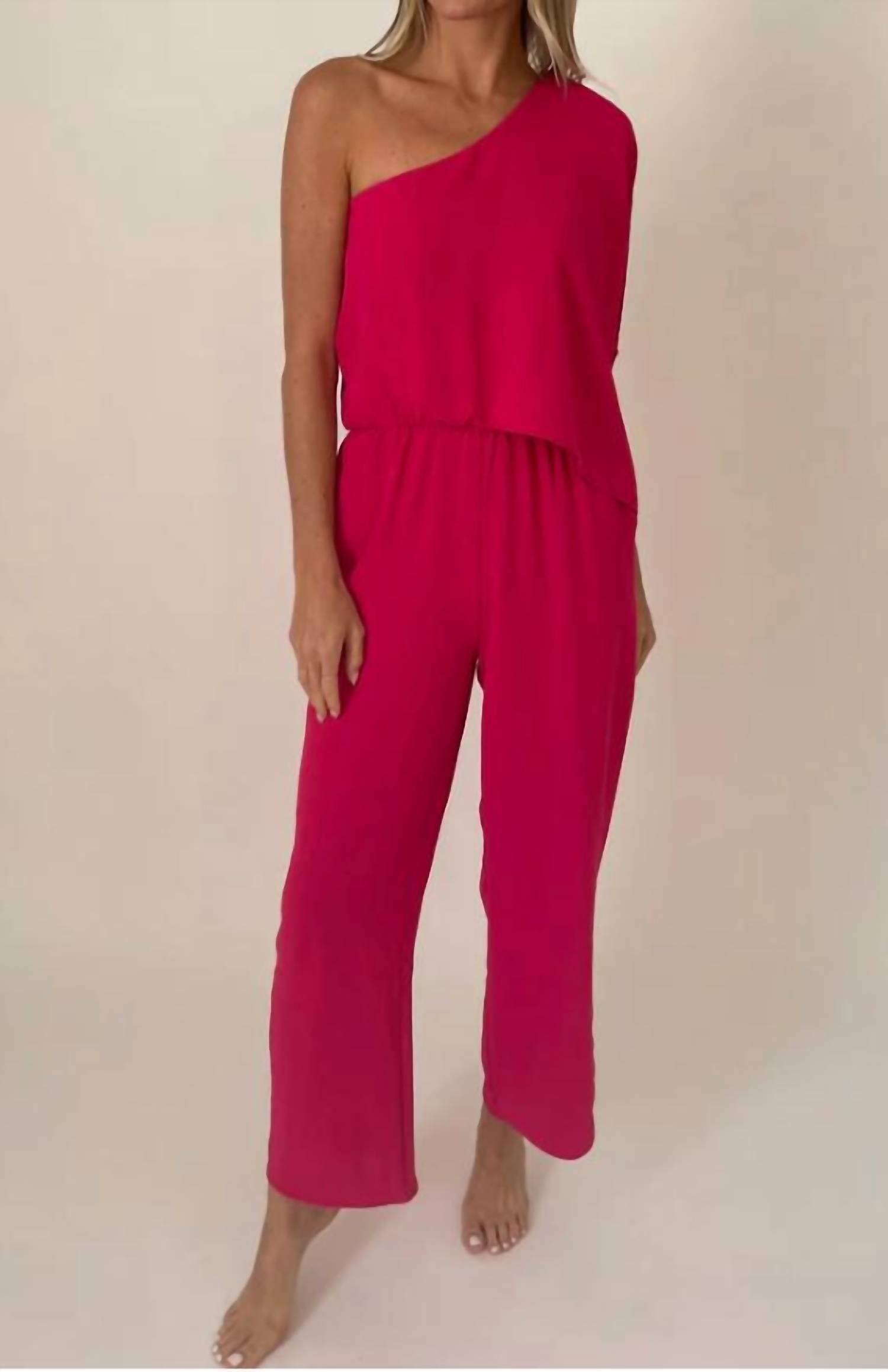 Six/Fifty - Blake One Shoulder Jumpsuit