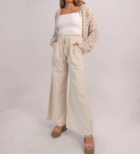 Heyson - Women's Salt & Sand Linen Pants