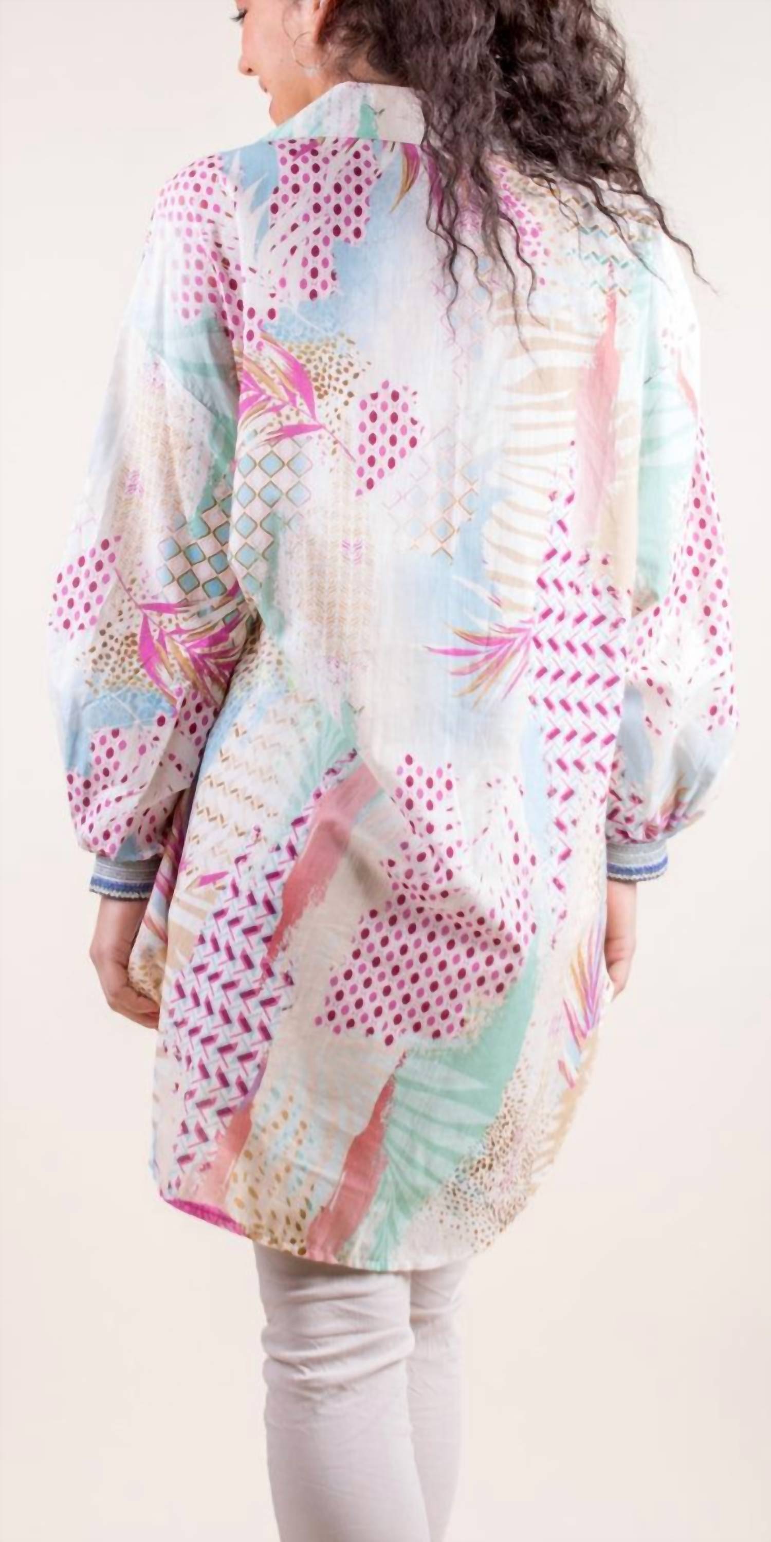 Gigi Moda - Serra Long Sleeve Button Down Shirt