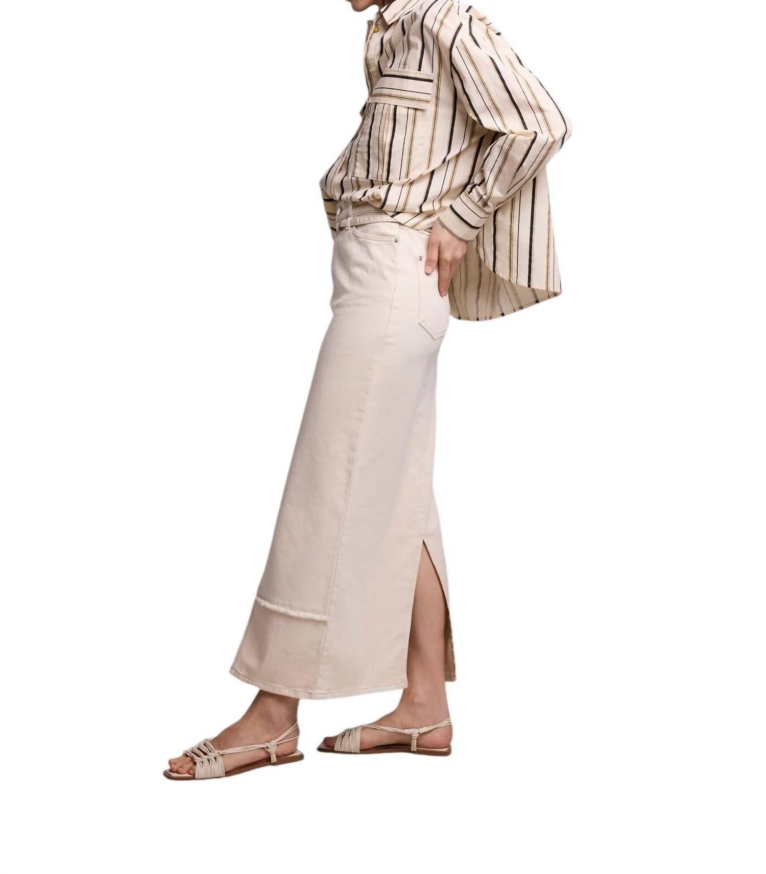 Summum - Twill Denim Skirt