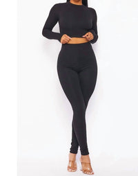Hot & Delicious - Favorite Soft Stretchy Long Sleeve Legging Set