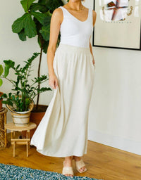 Ninexis - Two Hearts Meet Maxi Skirt