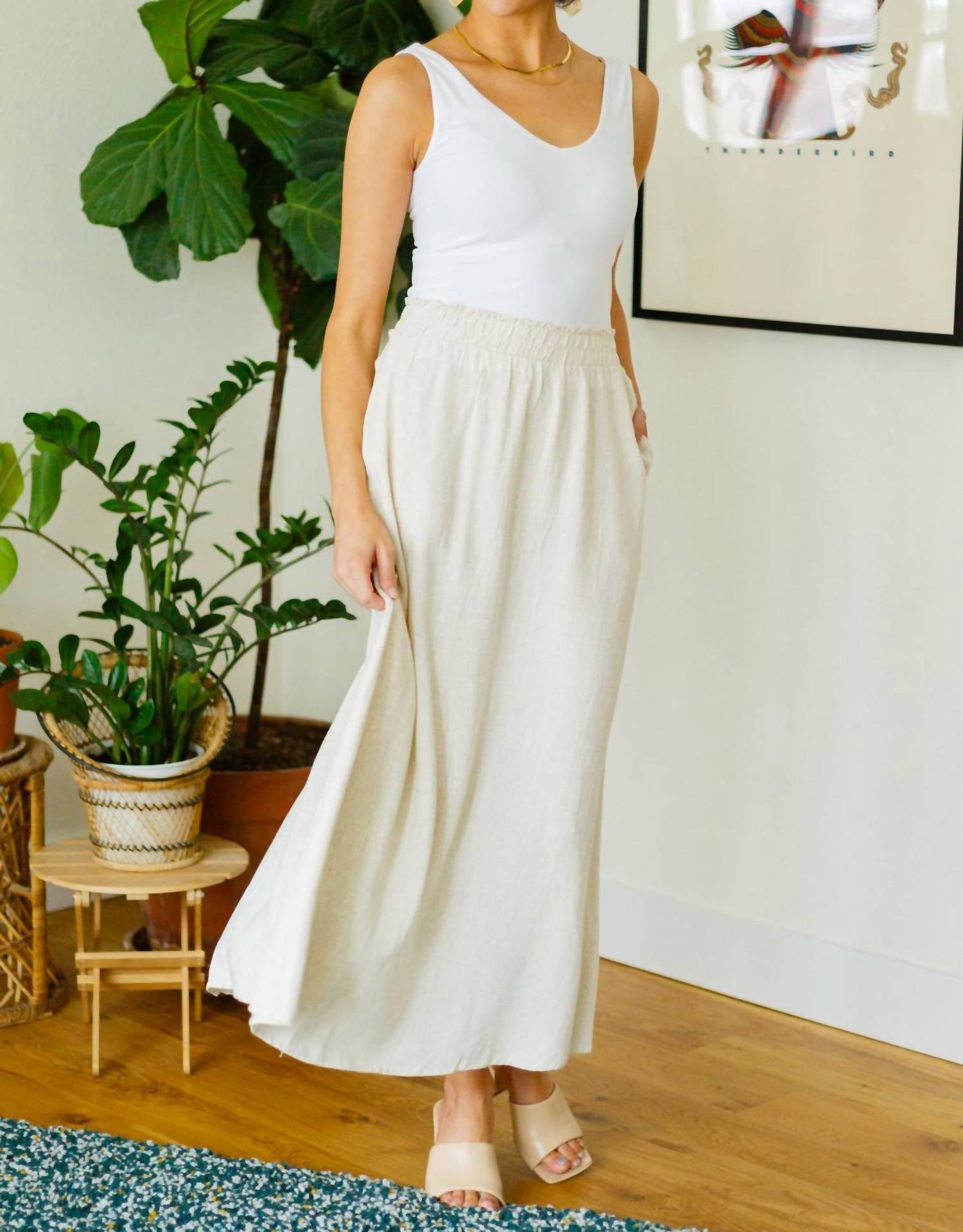Ninexis - Two Hearts Meet Maxi Skirt
